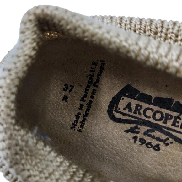 Arcopedico Sec V Slip On Womens Size EU‎ 37 US 6.5 Beige - Picture 12 of 12